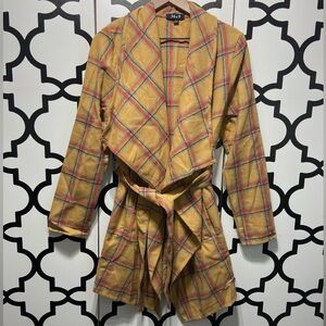 36.5 Plaid Coat